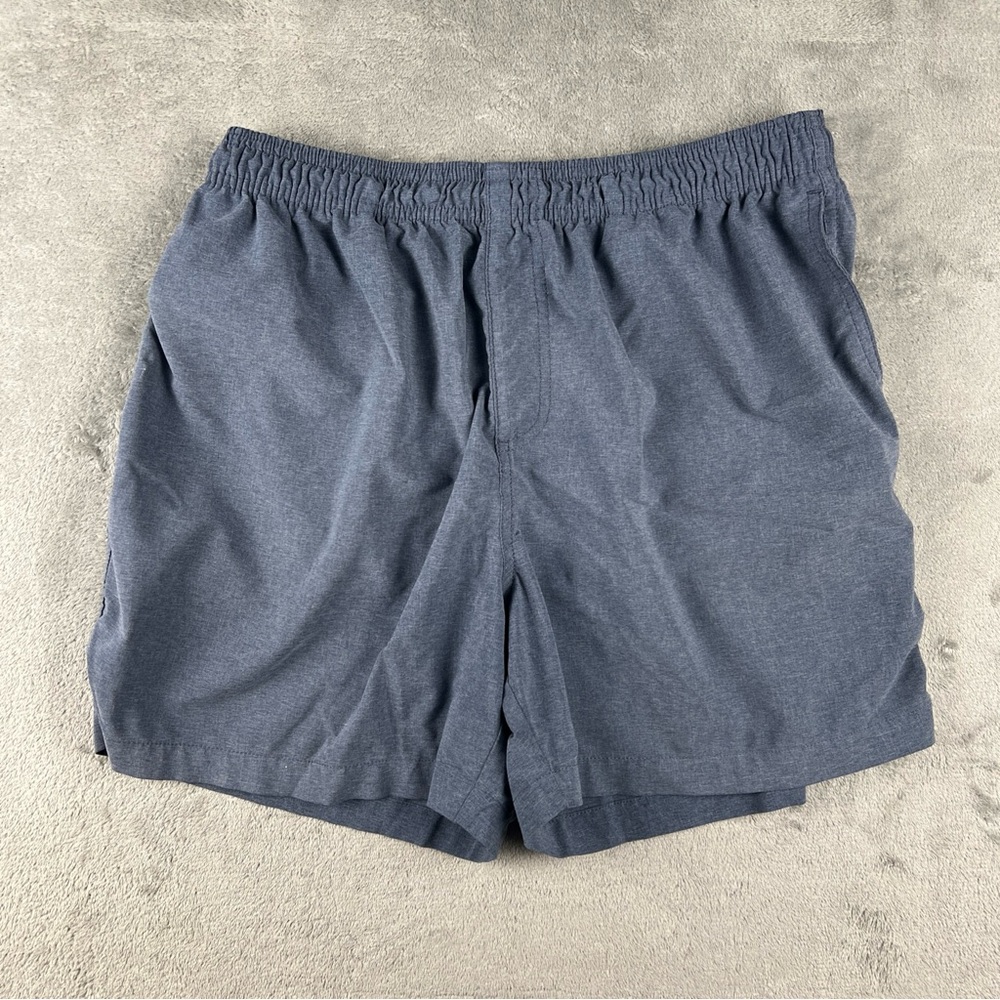 Chubbies Shorts Elastic Drawstring Golf Medium Blue 5” Inseam Preppy Dad Casual